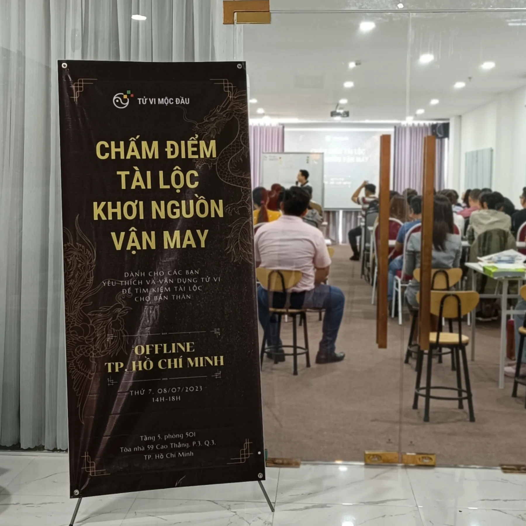 Không gian offline Tử Vi Mộc Đầu tại Thành phố Hồ Chí Minh